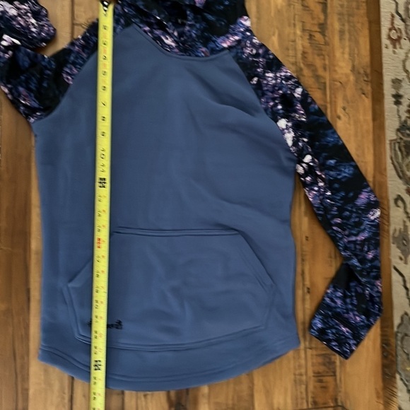 HUNTWORTH Purple Contrast Performance Hoodie - Picture 6 of 8